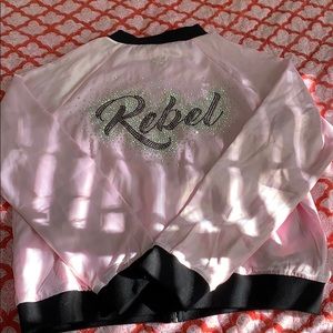 Rebel athletic silk jacket
